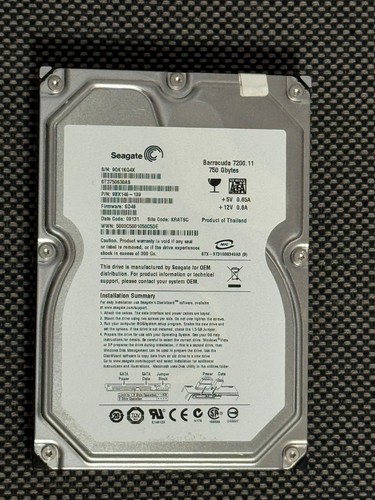 Seagate barracuda 750gb - 750gb, 3.5