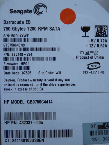 Seagate st3750640ns p n - seagate,