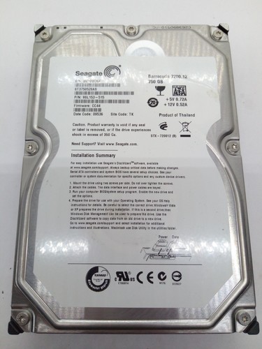 Seagate barracuda 750gb sata - ,