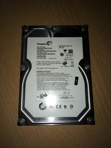 Seagate 750gb festplatte hdd - 750gb,
