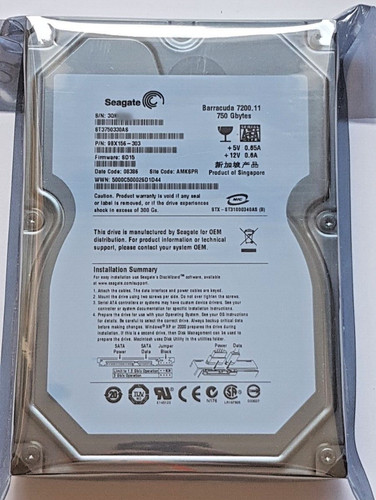 750 sata seagate barracuda - sata,