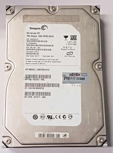750 sata seagate barracuda - gb,