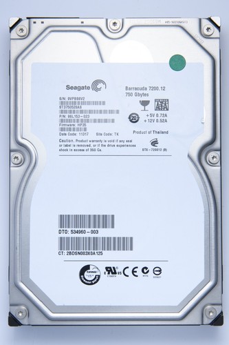 Seagate barracuda 750gb sata - seagate,